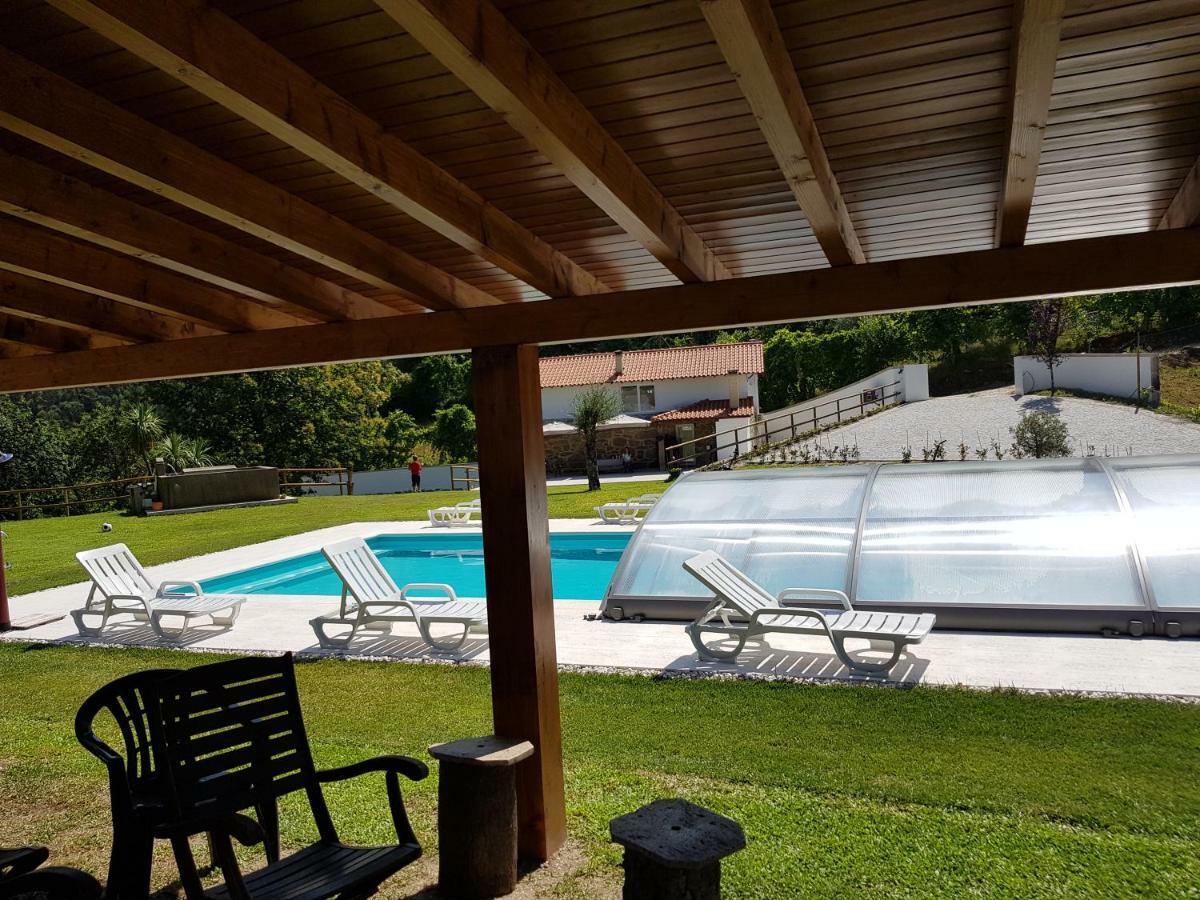 Quinta Da Tormenta -14 Pessoas- Cabeceiras De Basto 2 Casas E Piscina Privada别墅 外观 照片