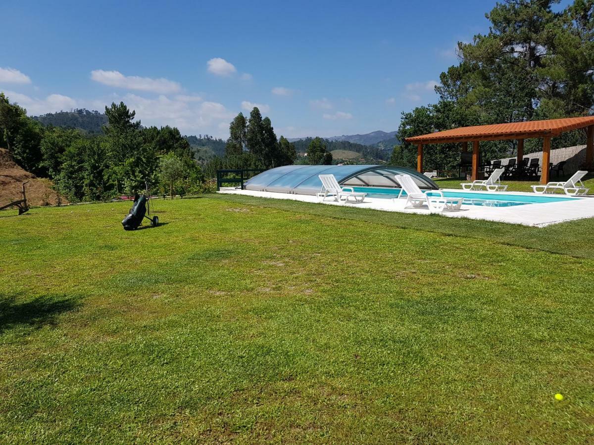 Quinta Da Tormenta -14 Pessoas- Cabeceiras De Basto 2 Casas E Piscina Privada别墅 外观 照片